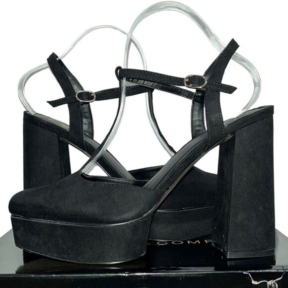 NY&Co Platform Block Heels - Picture 2 of 11
